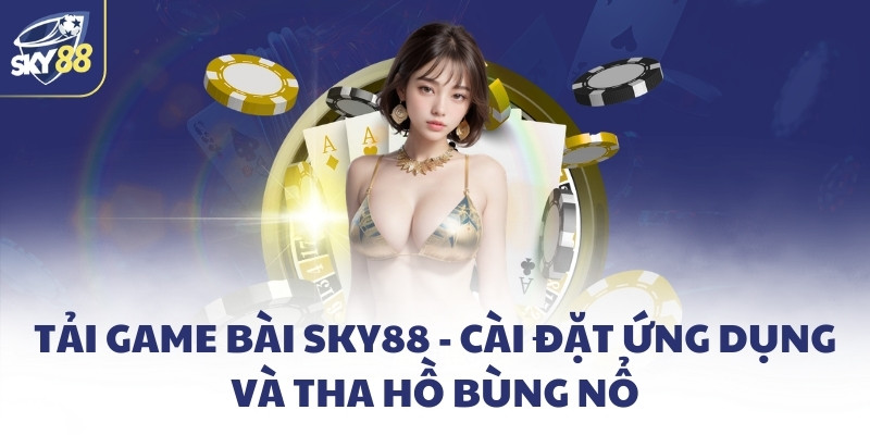 Tải game bài SKY88 - Cài đặt ứng dụng và tha hồ bùng nổ